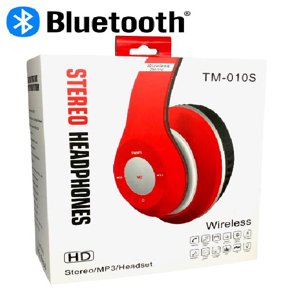 TM-010S Bluetooth Stereo Headphones (Black)