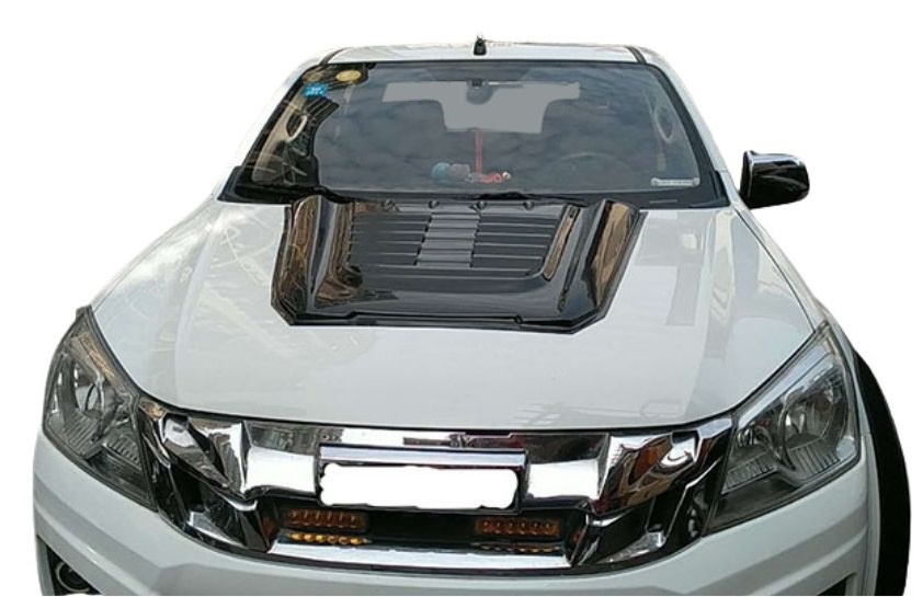 Bonnet Cover ABS Black Bonnet …