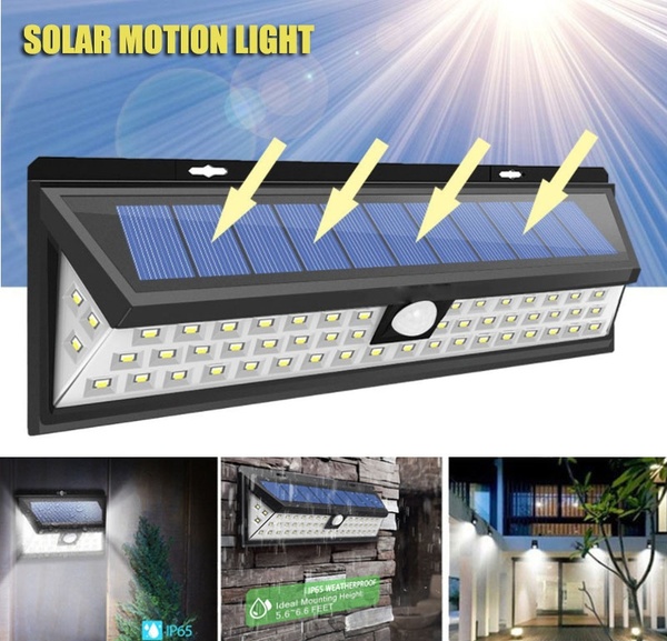 LED Solar Motion Sensor Lights