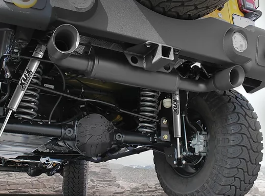 Jeep Wrangler JK MagnaFlow Black Ceramic Coated Dual Exhaust – Efficient  Express