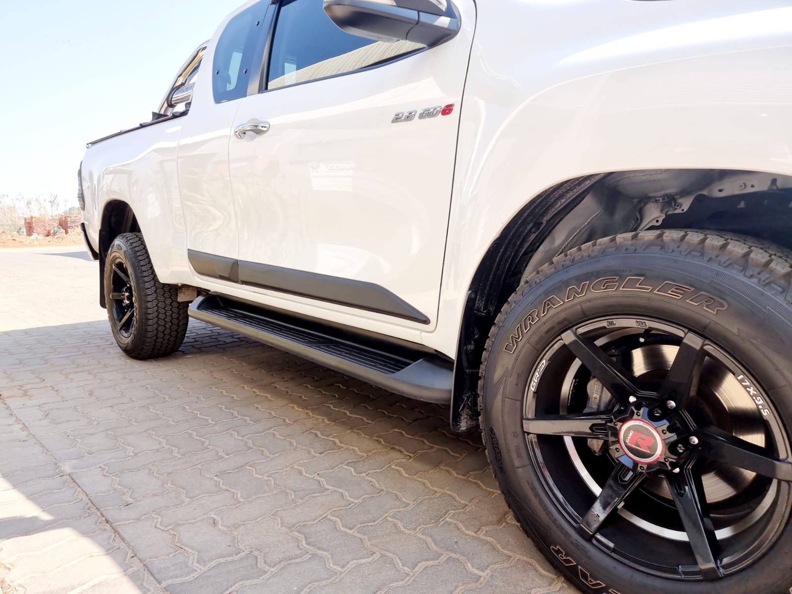 Toyota Hilux Gd 6 2016 To 2020 Extended Cab Body Cladding ABS Material - Image 7
