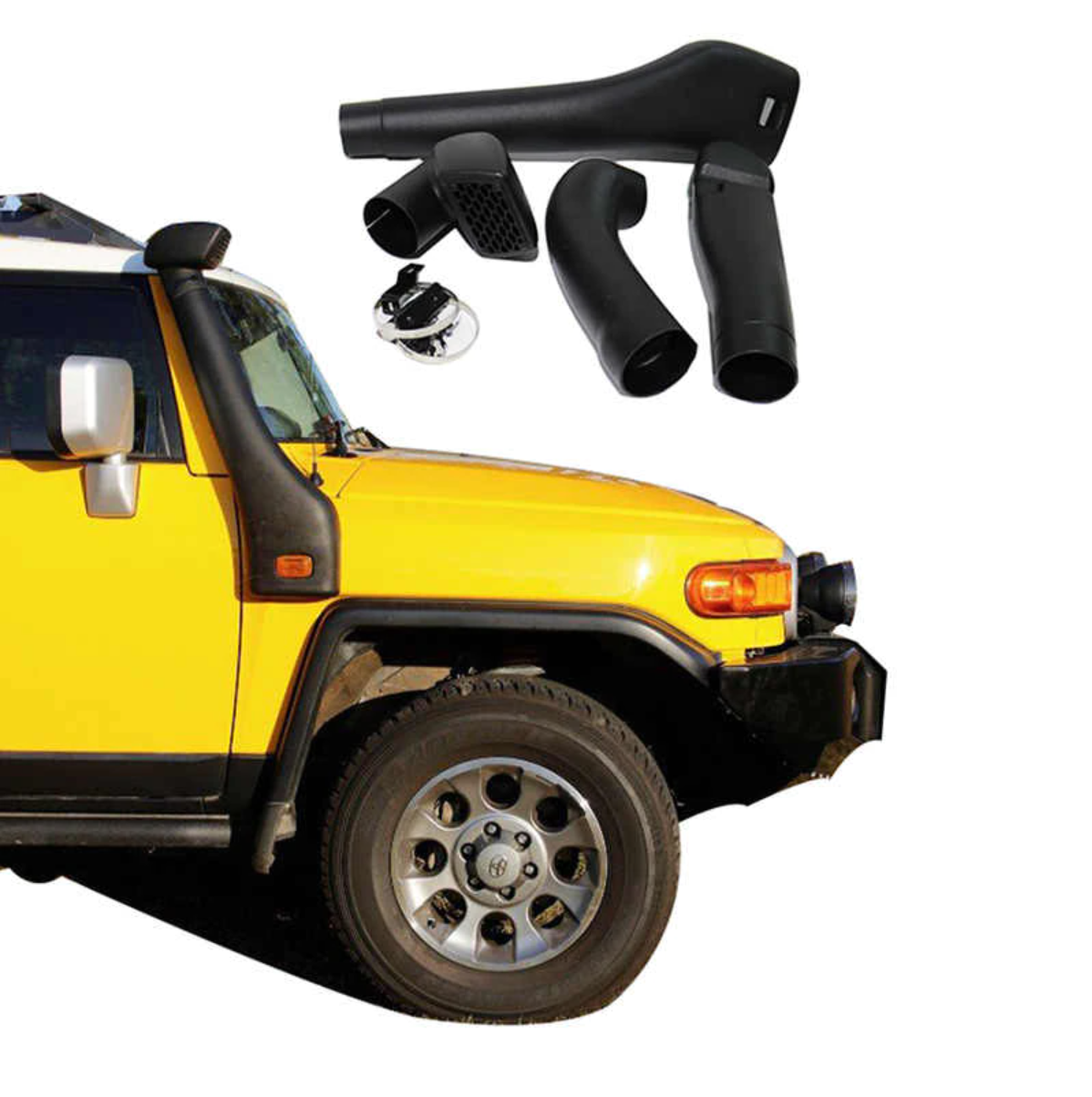 Toyota FJ Cruiser Snorkel Kit Black – Express Bakkie Covers