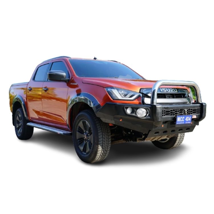 Isuzu D-MAX 2021+ Stainless Steel Loop Front Bumper Replacement (Bumper Cut)