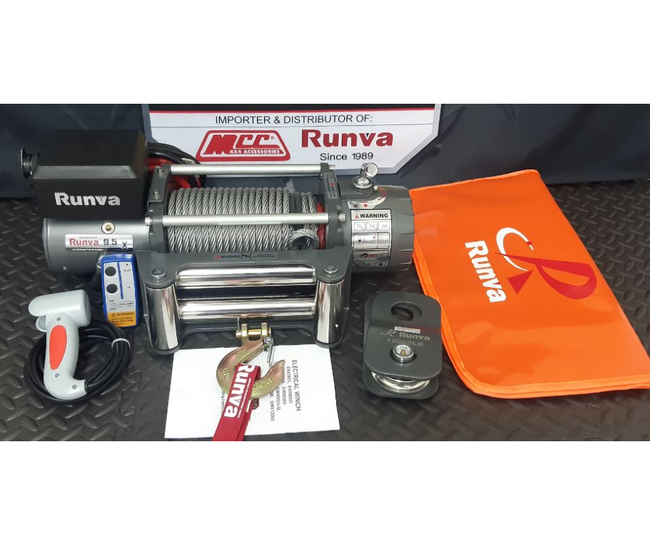 9500LBS – RUNVA WINCH 12V WI…