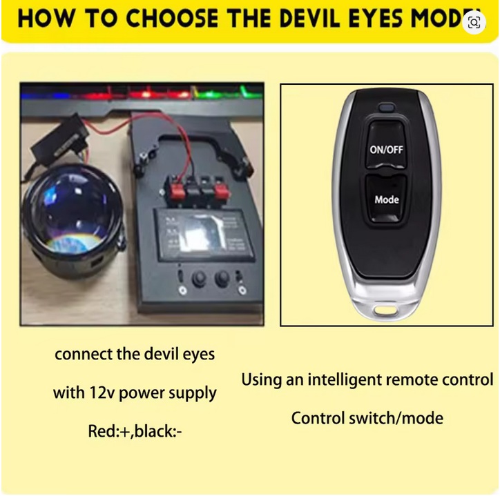 Devil's Eye Modified fog lights 3 inch - Image 4