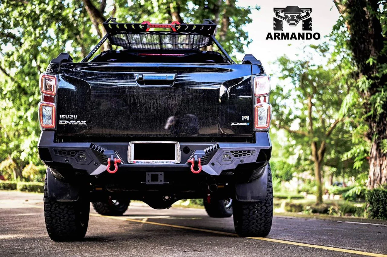 Isuzu Dmax 2022+ Armando Rear Steel Combat Bumper