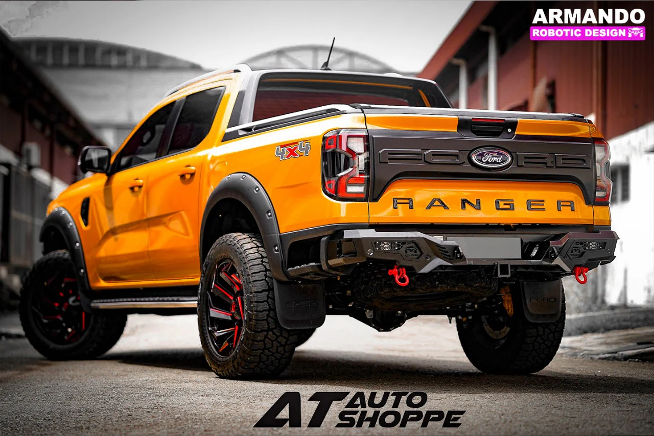 Ford Ranger Next Gen 2022+ Armando Combat Rear Steel Bumper