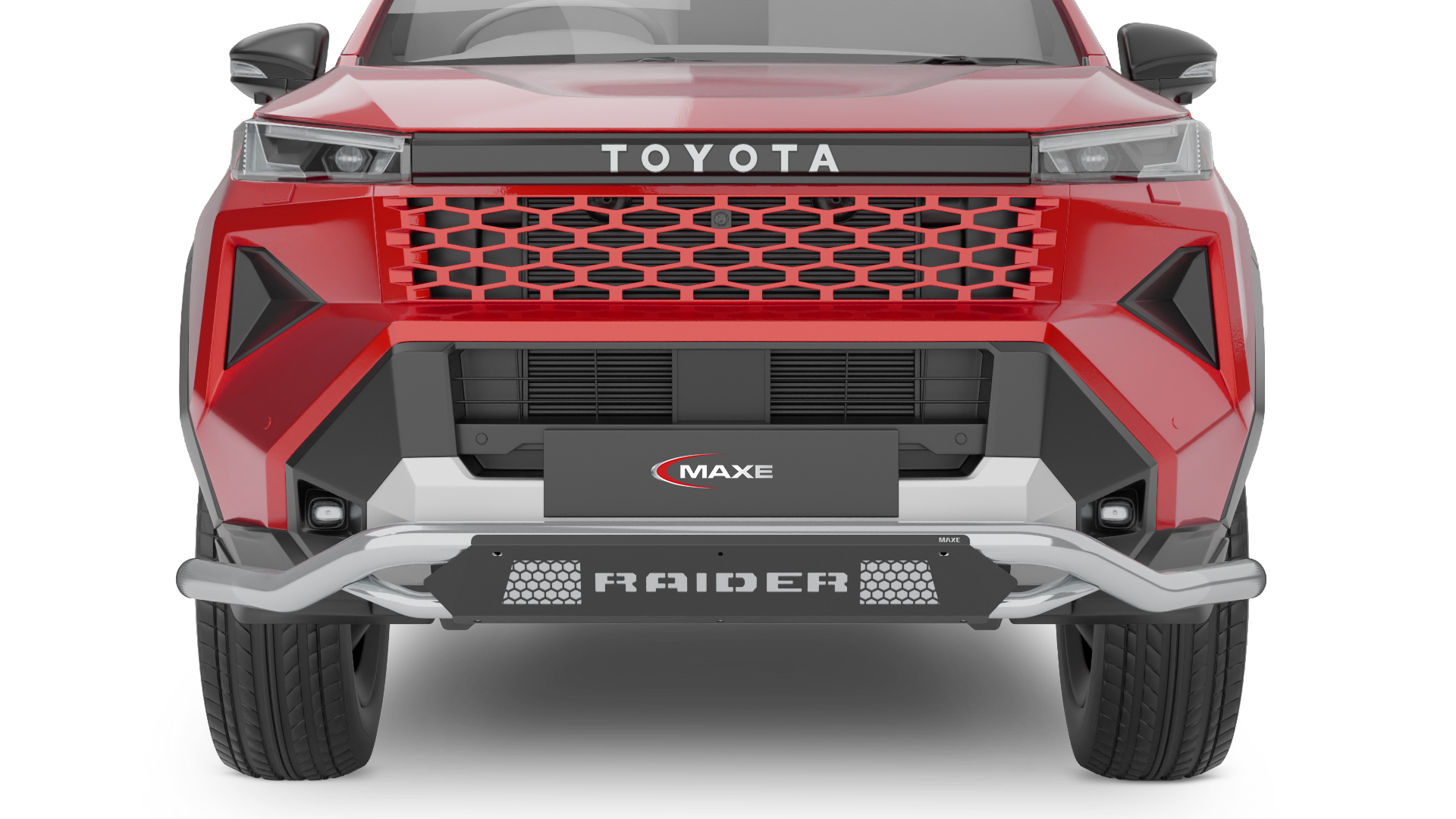 Toyota Travo Raider 2026+ Polished Stainless Front Styling Bar – MAXE
