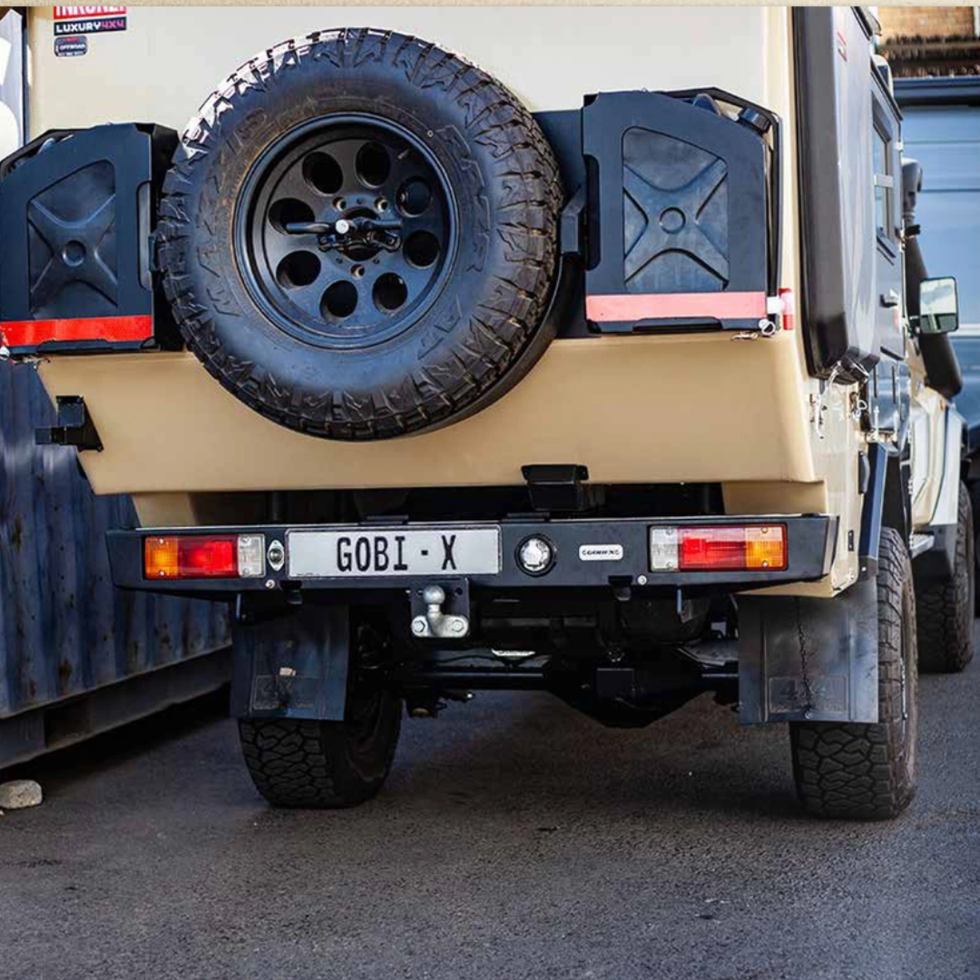 Land Cruiser LC79 Standard Rear Bumper (Without Wheel Carrier) (2000-Present) - Gobi X - TOY1001 - Image 2