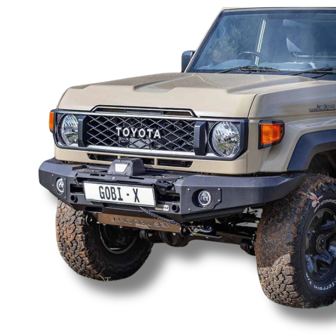Toyota Land Cruiser 76/78/79 Front Bumper 2024-On Facelift - TOY1007- Gobi X