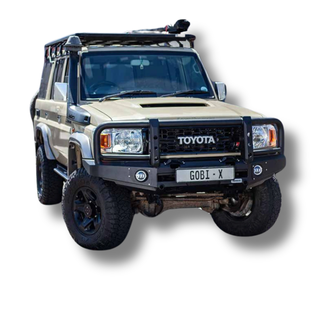 Toyota Land Cruiser 76/78/79 Bullbar Bumper 2000-2023 - TOY1030 - Gobi X