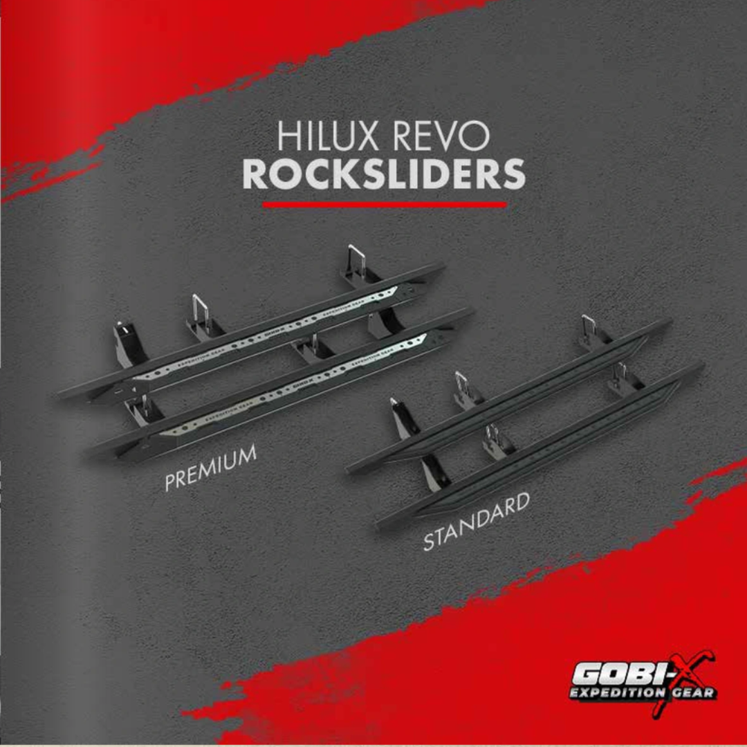 Toyota Hilux Revo Rocksliders Double Cab 2016-Present - Gobi X - TOY0306 - Image 2