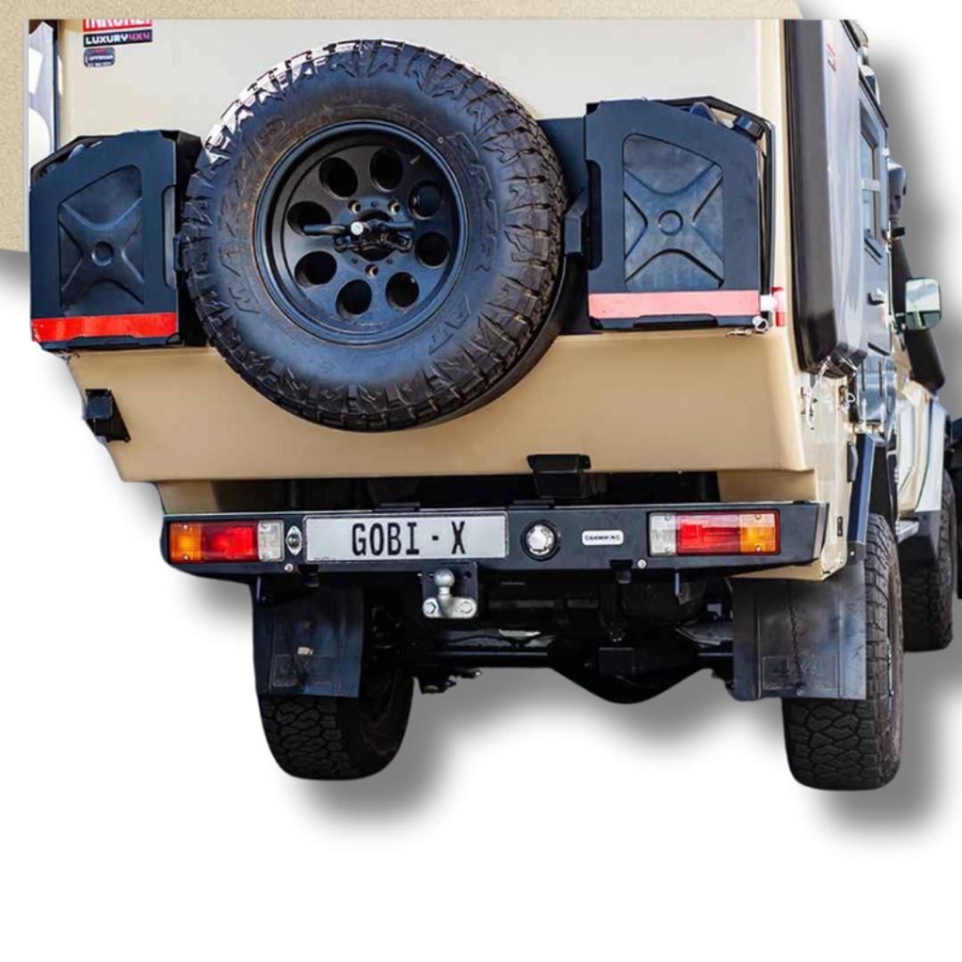Land Cruiser LC79 Standard Rear Bumper (Without Wheel Carrier) (2000-Present) - Gobi X - TOY1001