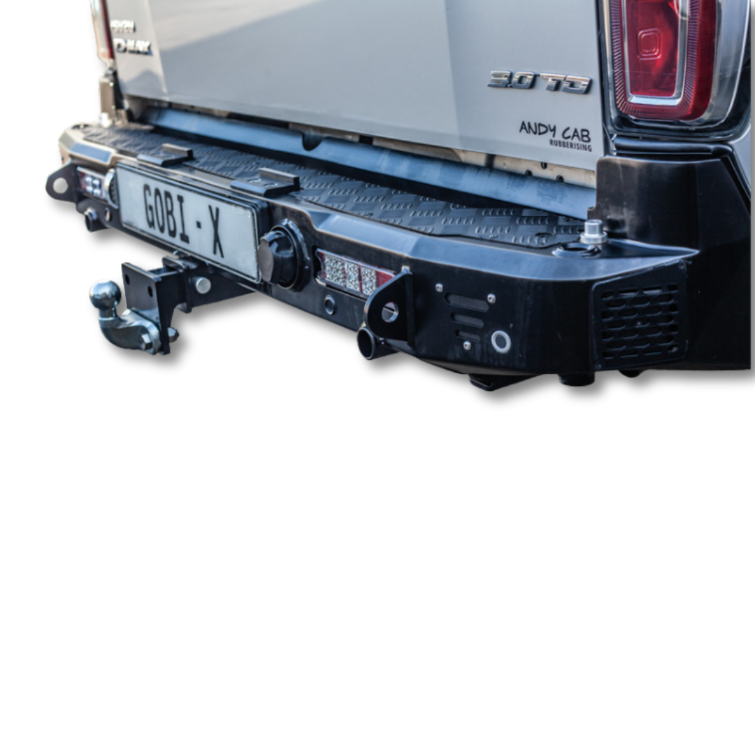 Isuzu D-Max Rear Bumper With RHS Carrier (2022-Present) - Gobi-X - ISU1001 & ISU1002 - Image 3