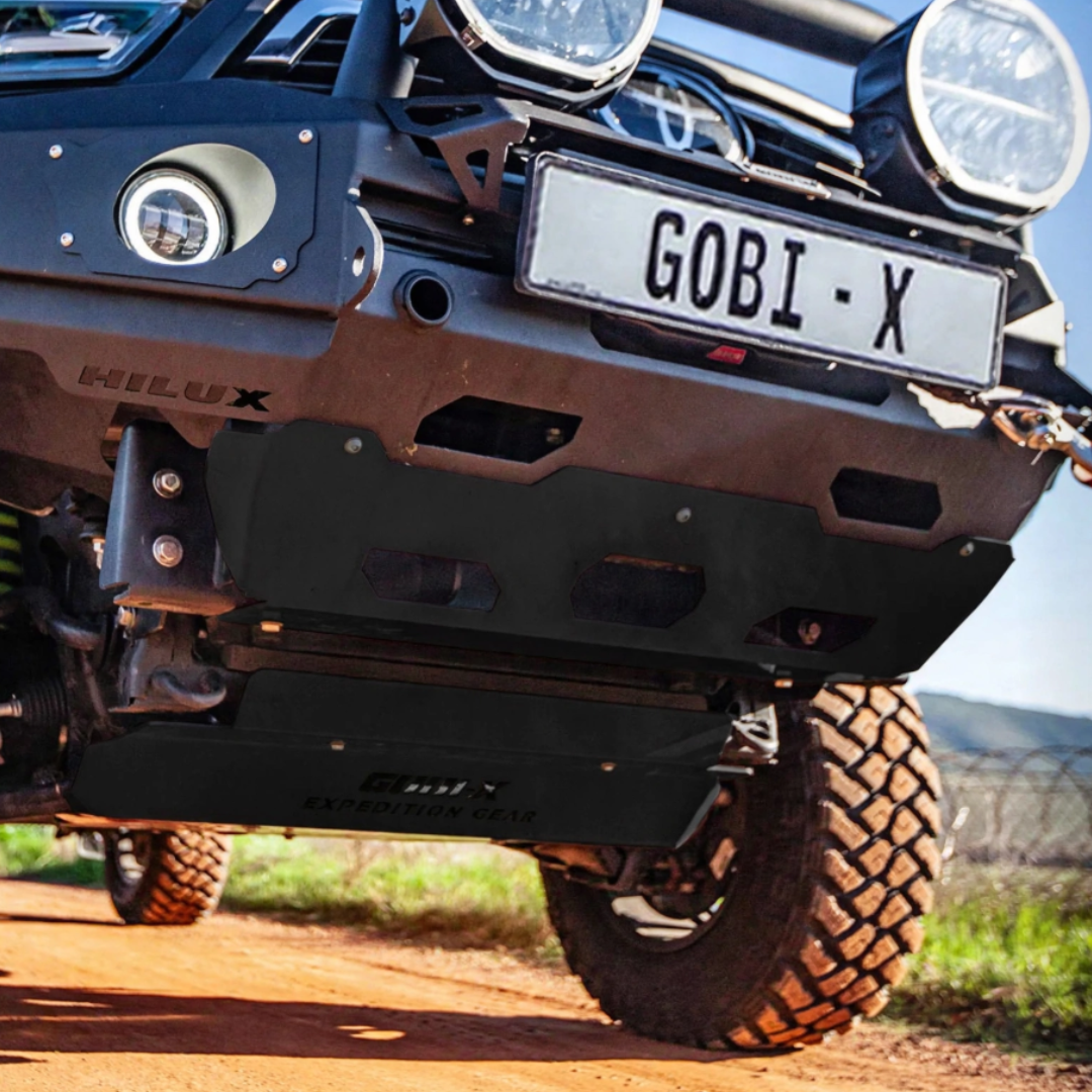 Toyota Hilux Revo Skid Bash Plate – Black – Gobi X – TOY0304