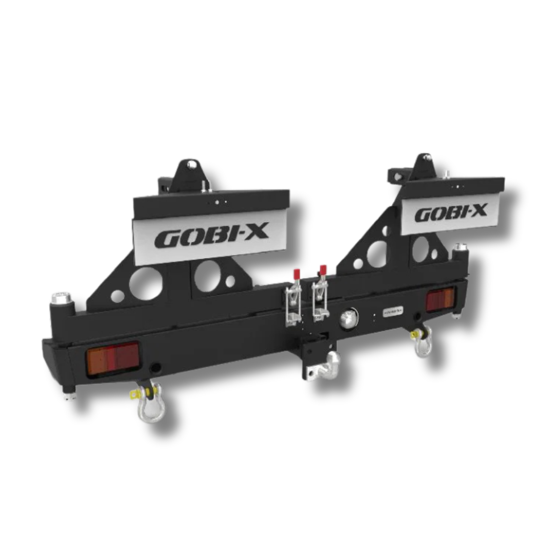 Isuzu KB Rear Bumper With RHS Carrier (2013–2021) – Gobi-X - ISU0001 & ISU0002 - Image 3
