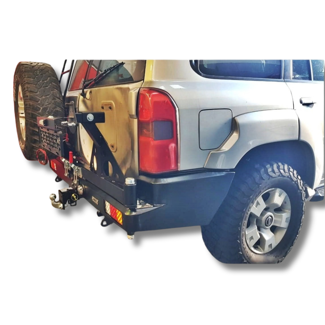 Nissan Patrol Y61 GU Rear Bumper Without Carrier 2005-2018 - Gobi-X - NN2001 - Image 2