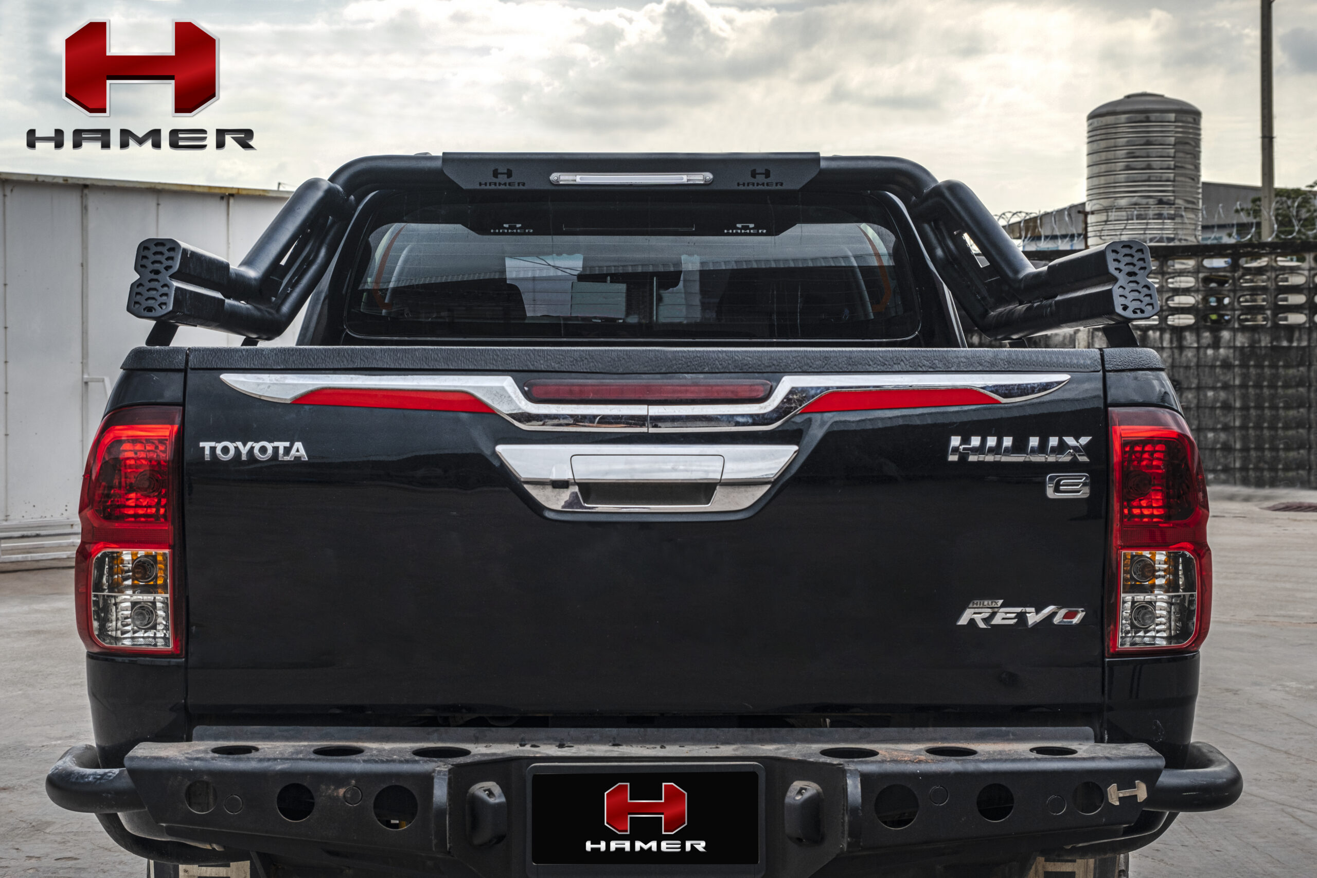 Toyota Hilux Travo 2026+ Night Fury Sports Bar - Hamer - SB2000-BB - Image 5