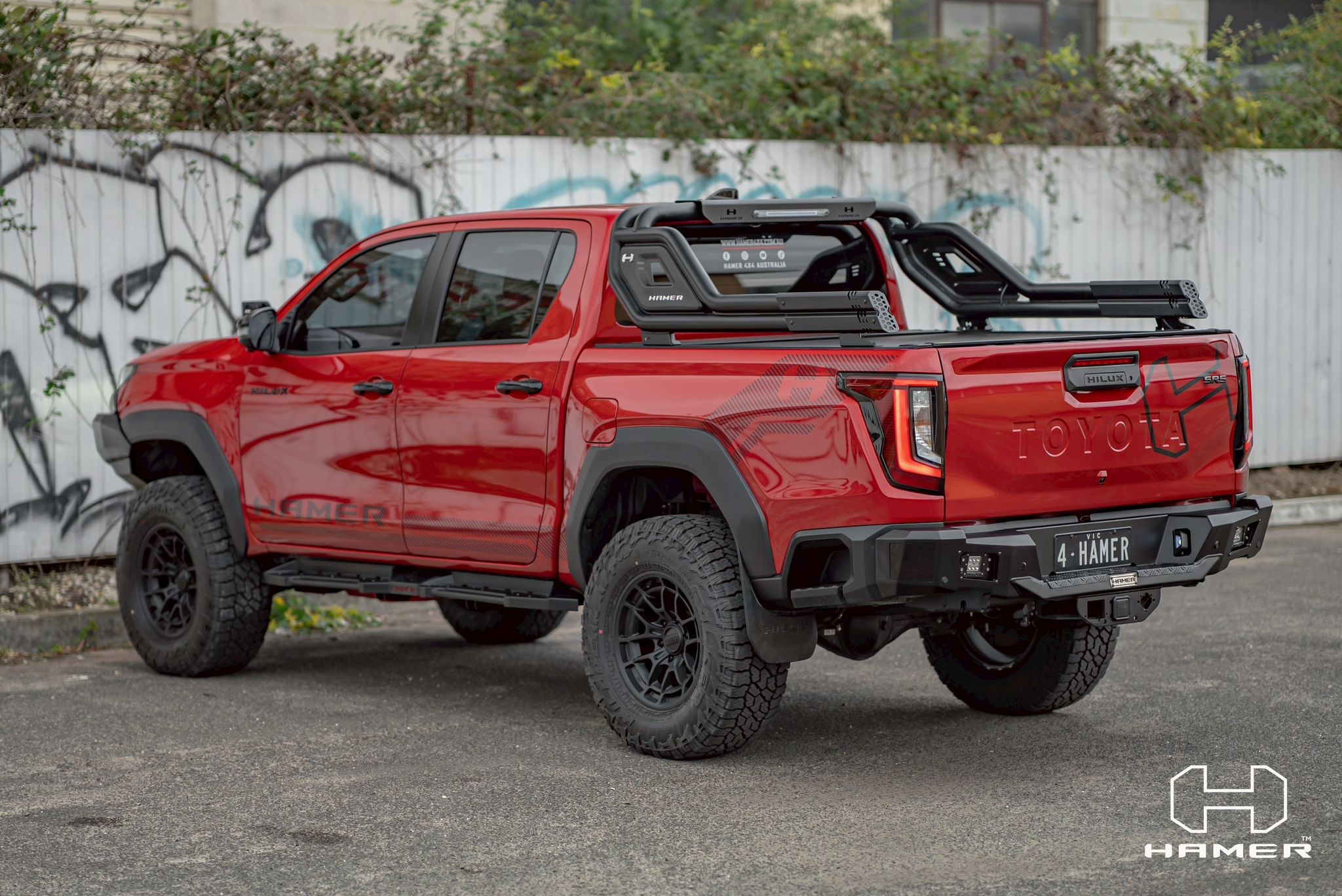 Toyota Hilux Travo 2026+ Nova Series Rear Bumper (INCL Tow Hitch Receiver) - Hamer - MX204-TT26 - Image 4