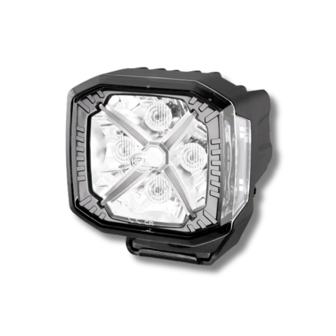 HELLA X-TREME XT-4C 4.3″ LED Cube Light – Combo Spot & Flood Beam with White/Amber X Position Light - Image 7