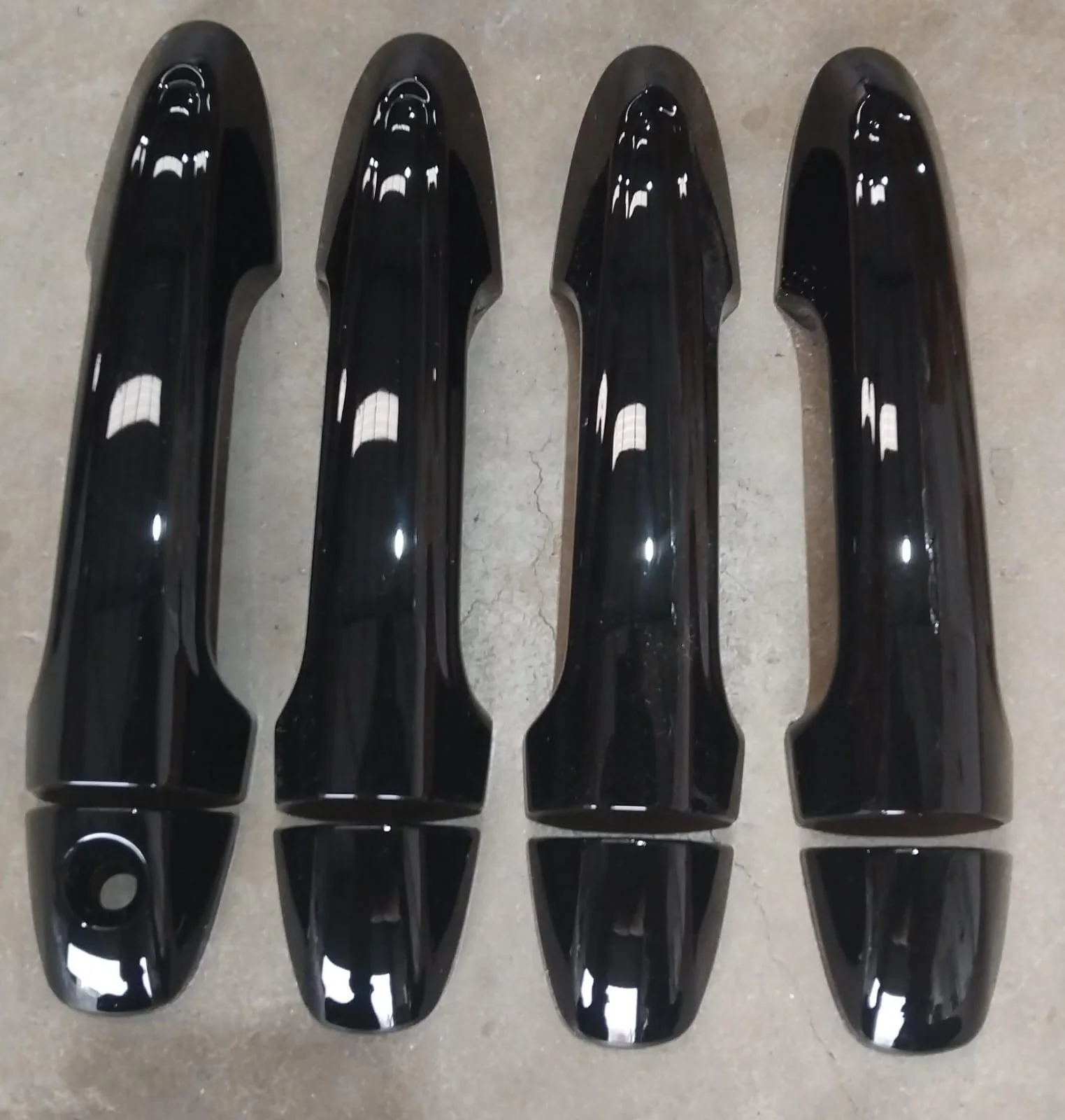 Toyota Hilux GD6 Travo 2026 Door Handle Cover Gloss Black